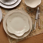 Casafina Meridan Cream 4 piece place setting